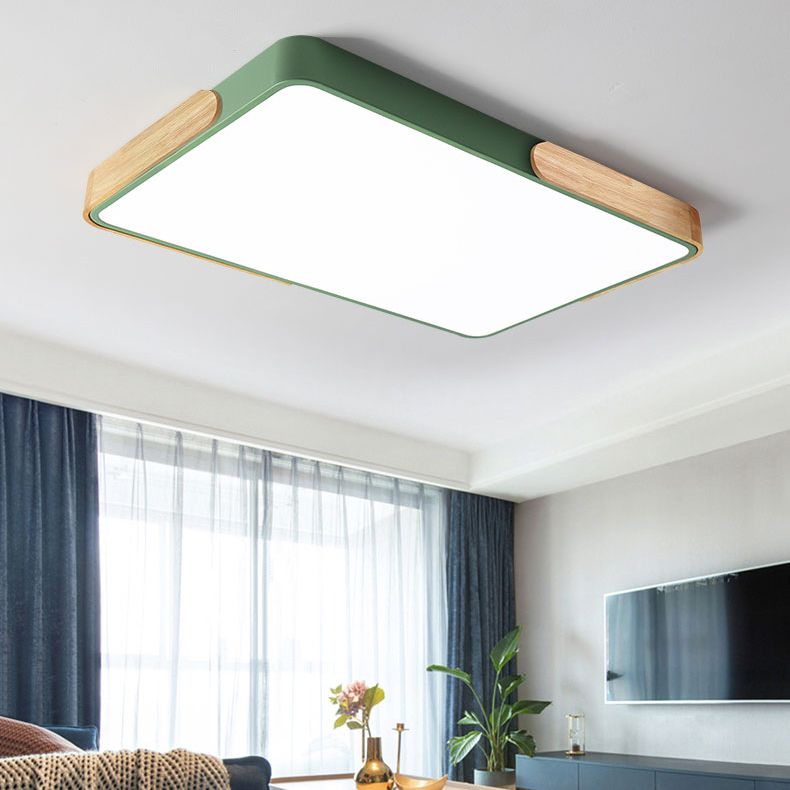Lampada da soffitto a LED a forma di geometria moderna in ferro 1 luce da incasso per soggiorno