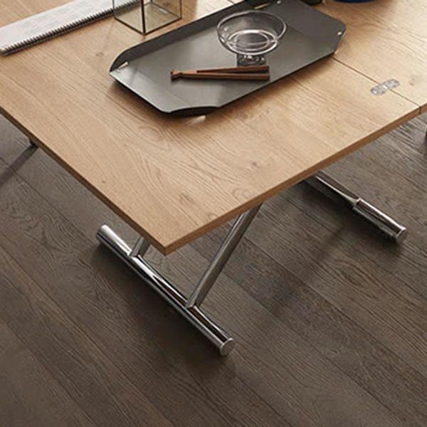 Simplicity Style Dining Site Table Rectangle Wood Folding Furniture