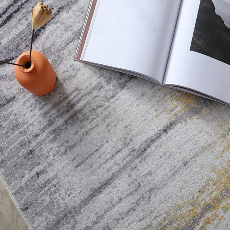 Modern Carpet Abstract Pattern Polyester Area Rug Anti-Slip Area Rug for Room
