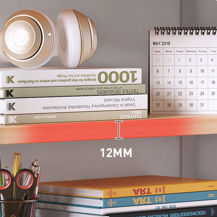 Etagere Bookshelf Contemporary Shelf Bookcase for Study Room