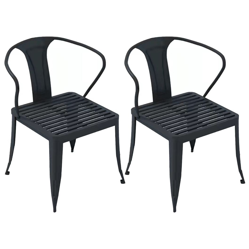 Modern Metal Dining Table Set 1/2/5/7 Pcs Rectangular Dining Set