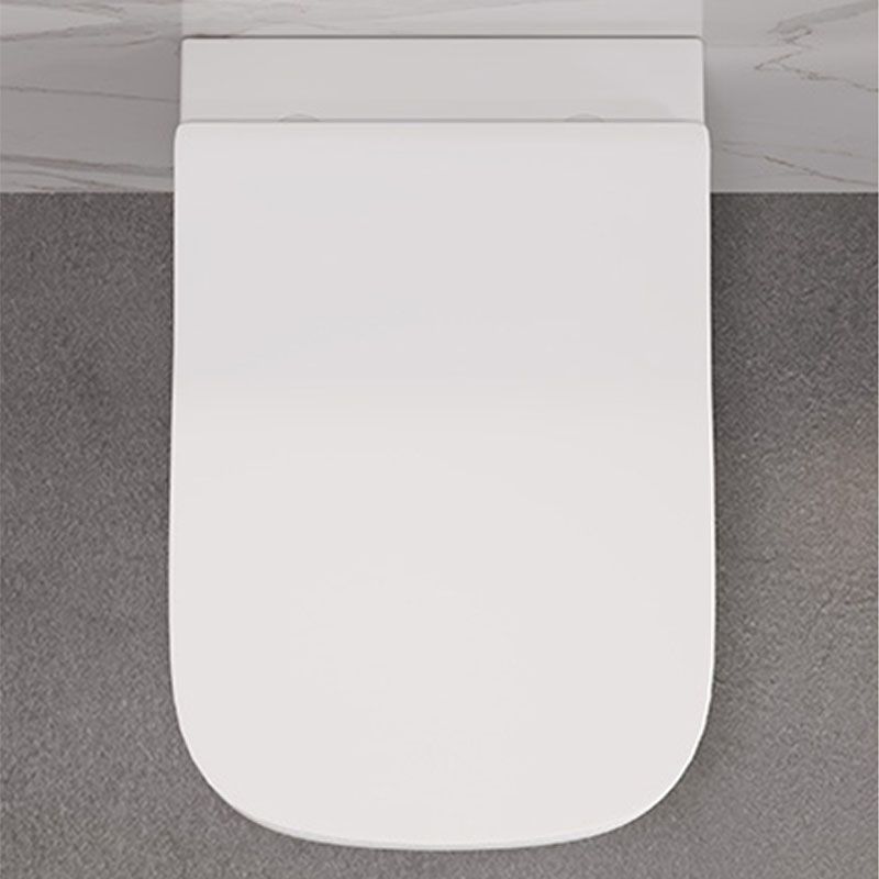 Wall-mounted Toilet Household Concealed Tank In-Wall Small Apartment with Toilet Seat