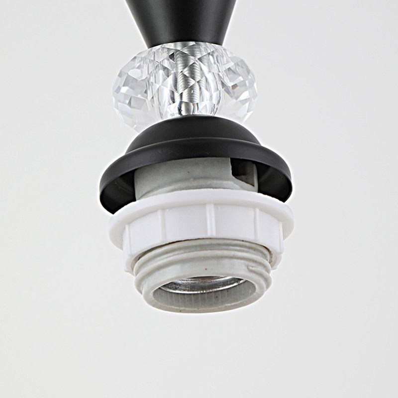 Bloemen diner hanglampverlichting minimalistisch wit glas hangende verlichtingsarmatuur