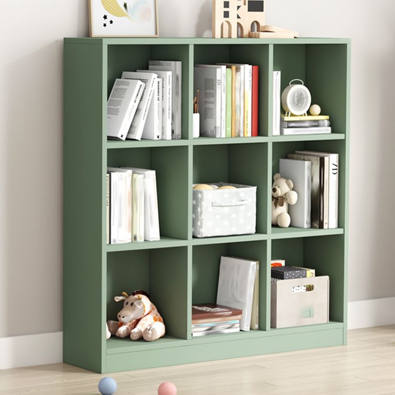 Engineered Wood Bookcase Horizontal Contemporary Standard Bookshelf
