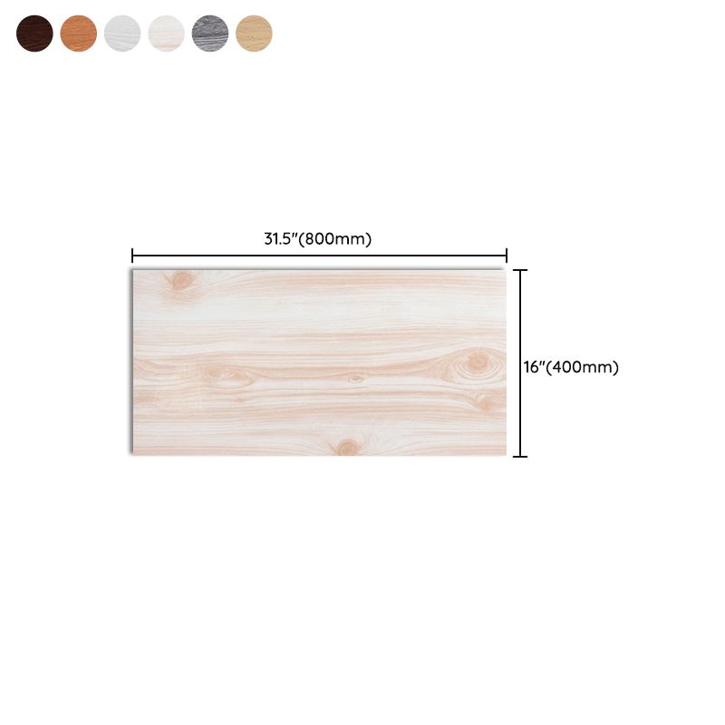 PVC Wall Paneling Rectangle Waterproof Wooden Effect Wall Paneling for Living Room