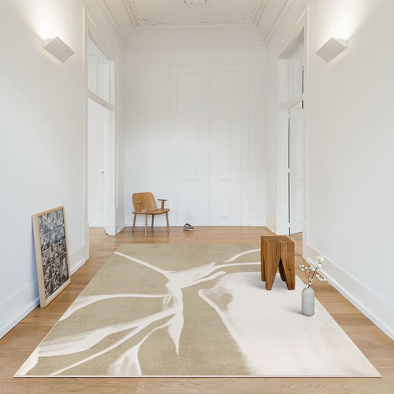 Fancy Modern teppich Farbblock Polyester Fläche Teppich nicht rutschfestes Hintergrund Teppich für Wohnkultur