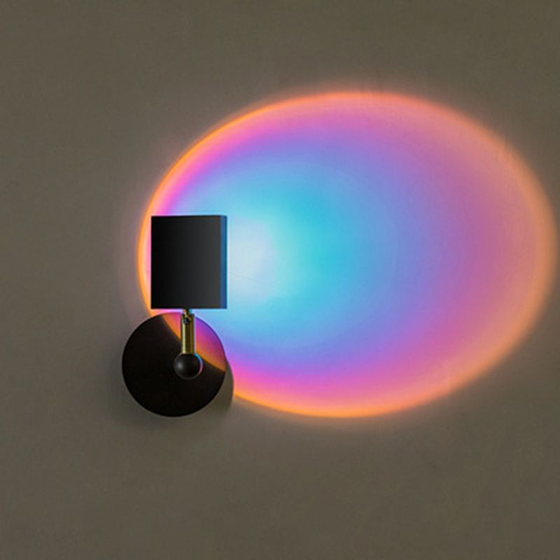 Armed 1-Light Modern Sconce Light LED Metal Wall Lighting Ideas for Living Room