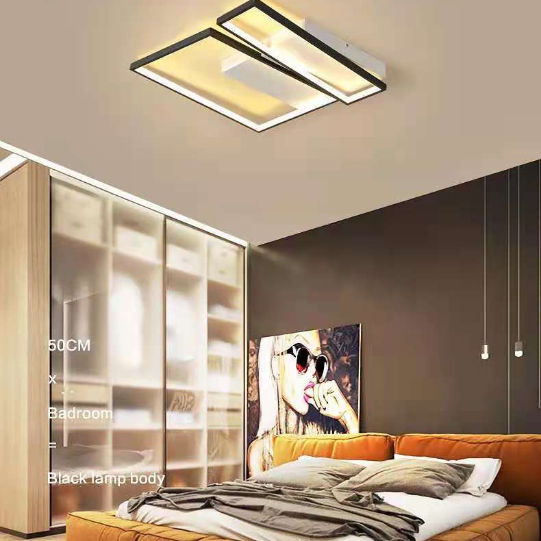 Modern Semi Flush Mount Chandelier Metal Semi Flush Light