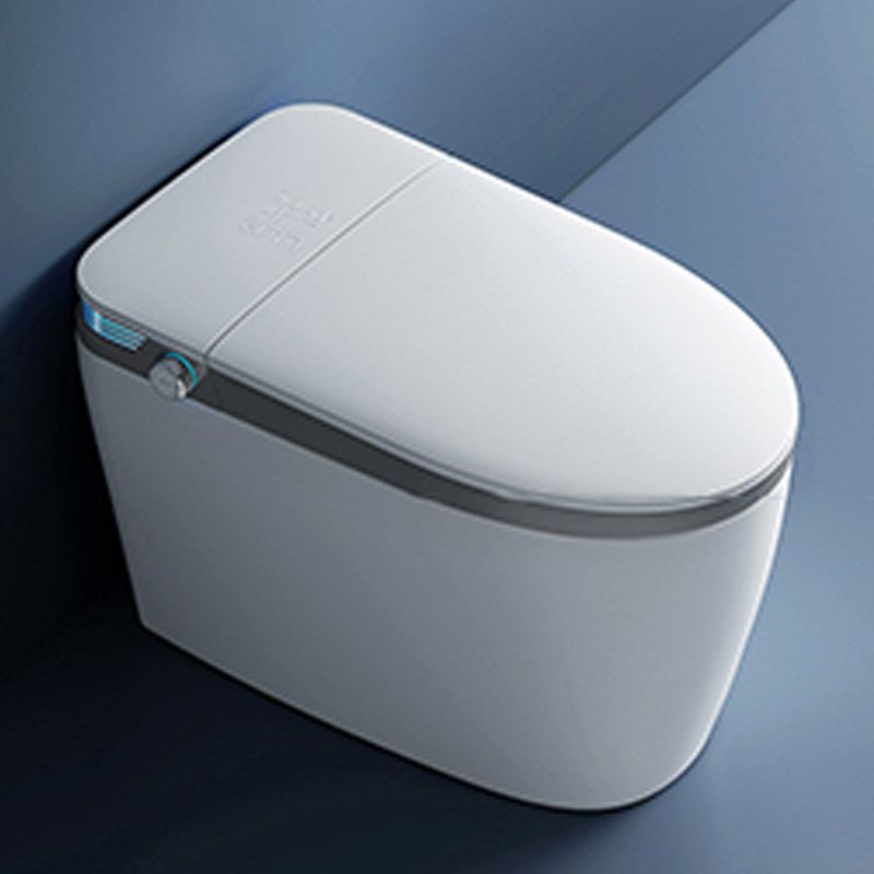Modern One-Piece Toilet Bowl Floor Mounted Urine Toilet with Slow Close Seat for Washroom