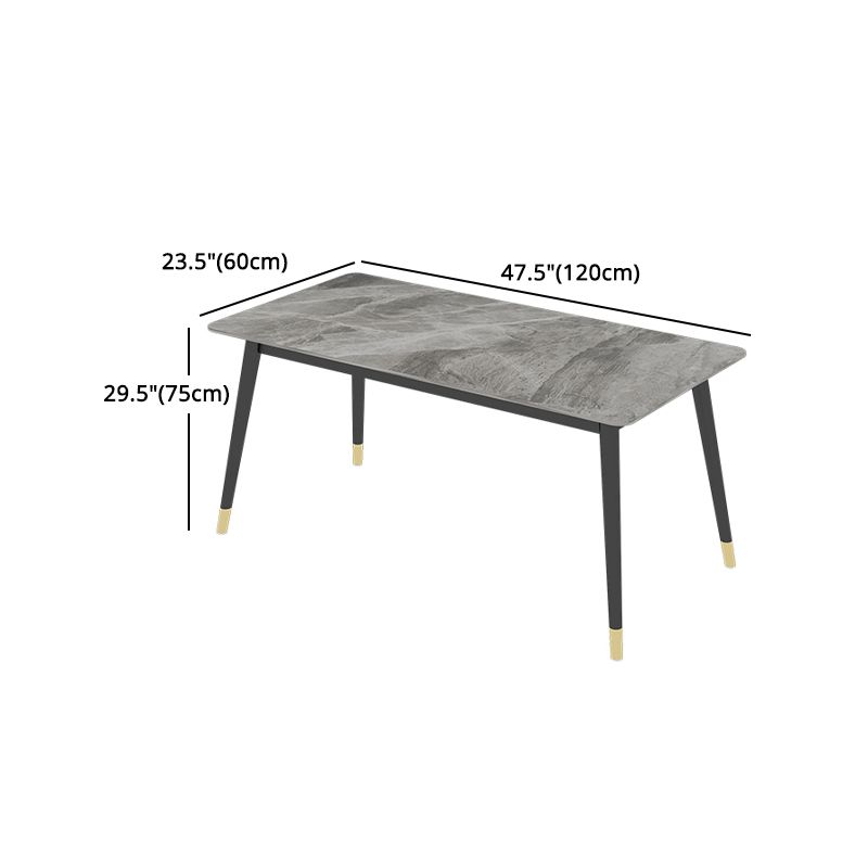 Glam 1/5/7 Pieces Dining Set Rectangle Dining Table Set for Home Use