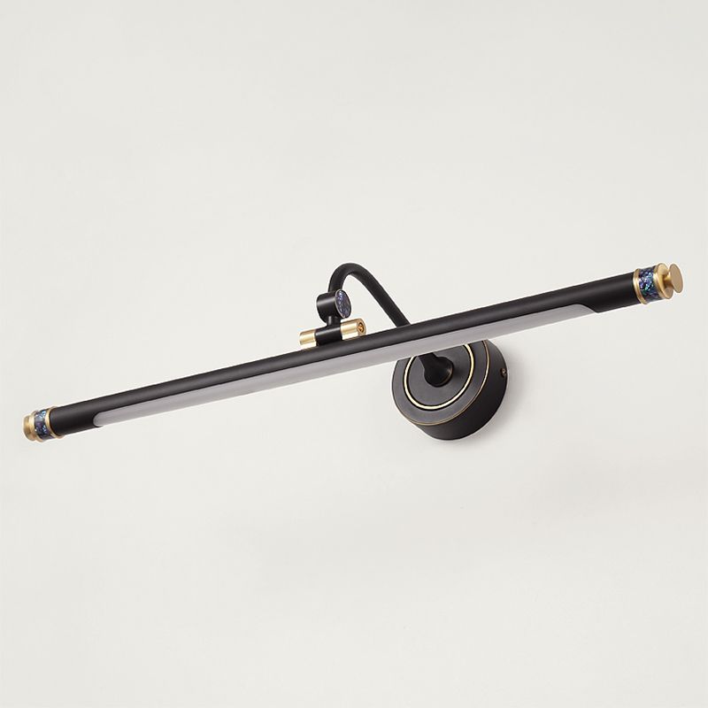 LED Vanity Light Fixtures Traditional Mirror Front Lighting with Acrylic Shade