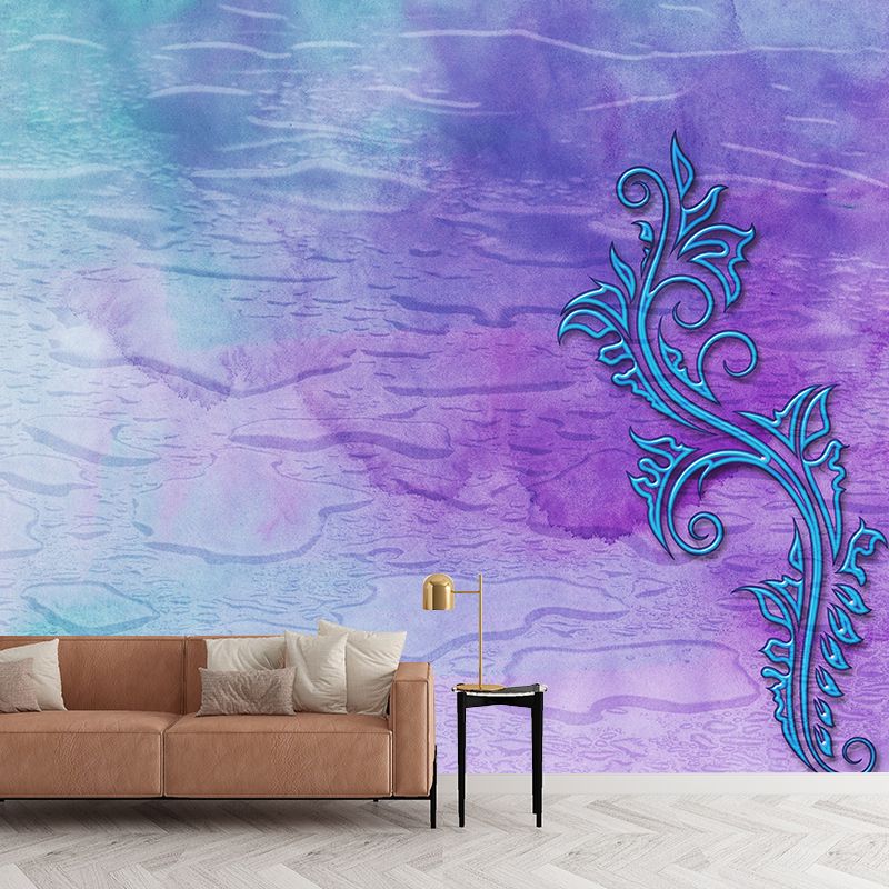 Illustration Environmental Wall Mural Wallpaper Abstract Watercolor Living Room Wall Mural
