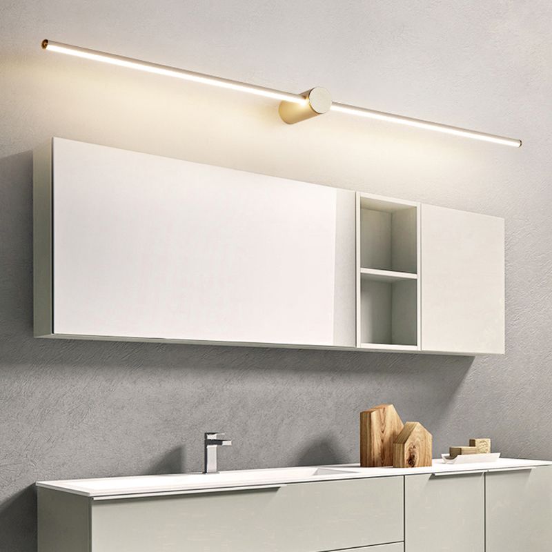 Minimalism Vanity Light Streamlined LED Wall Light Fixture for Bathroom