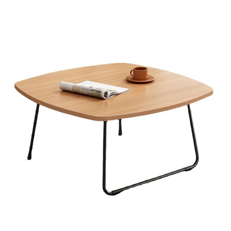 Contemporary Frame 1 Coffee Table Frame Wood Single Cocktail Table