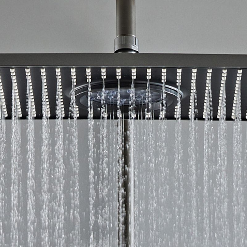 Contemporary Shower System Wall Mounted Shower System with Hand Shower