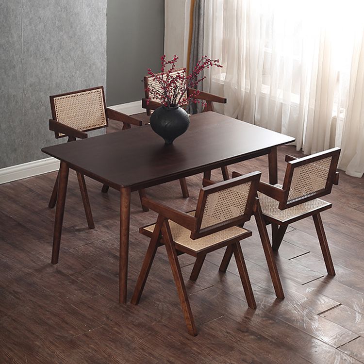 Contemporary Dining Room King Louis Back Solid Wood Dining Chair