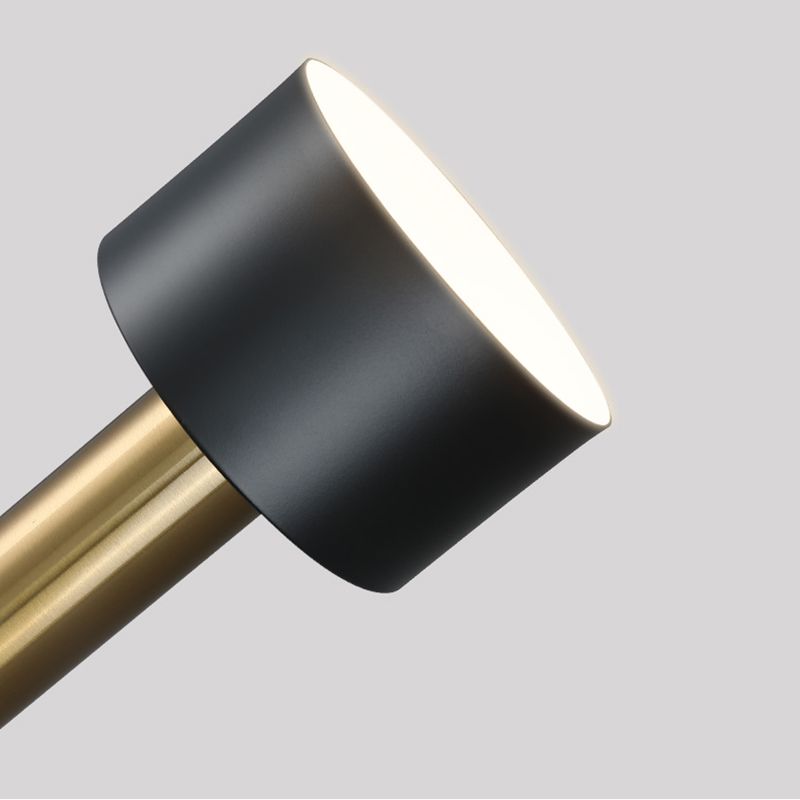 Cylinder Shape Metal Wall Lighting Modern Style 1 Light Wall Mounted Light