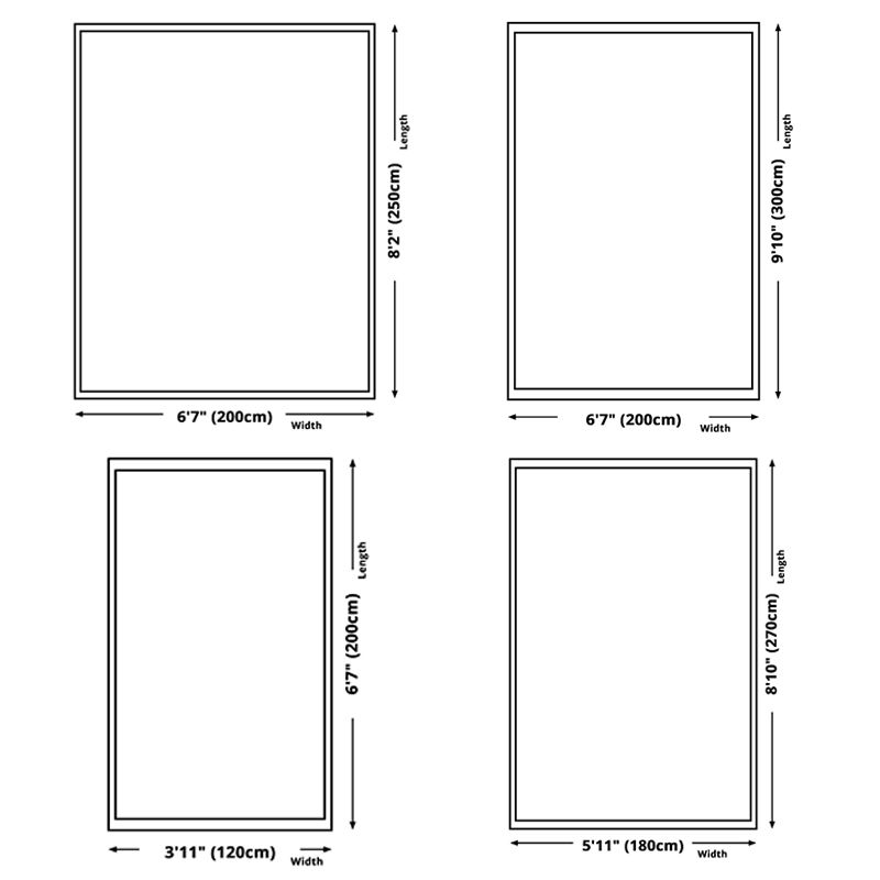 Grey Tone Shabby Chic Indoor Rug Polyester Ethnic Print Carpet Easy Care Rug for Home Decoration