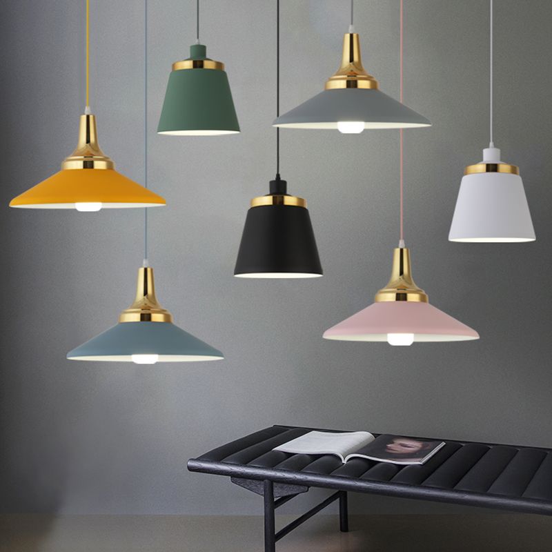 Modern Hanging Lamps Aluminum Pendant Lighting Fixtures for Living Room