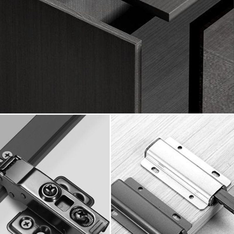 Modern Style Bistro Bar Table Sintered Stone Top Bar Table with Storages