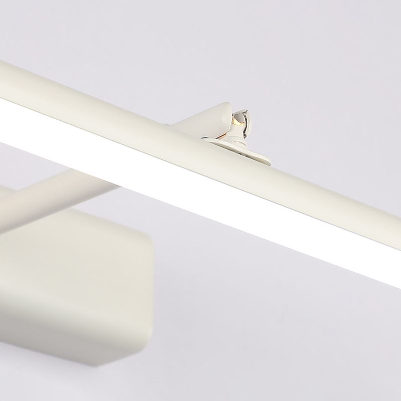 Modern Style Strip Vanity Lighting Fixtures Metal 1 Light Vanity Wall Sconce