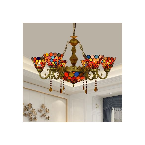 7 lumières Cônes suspendus