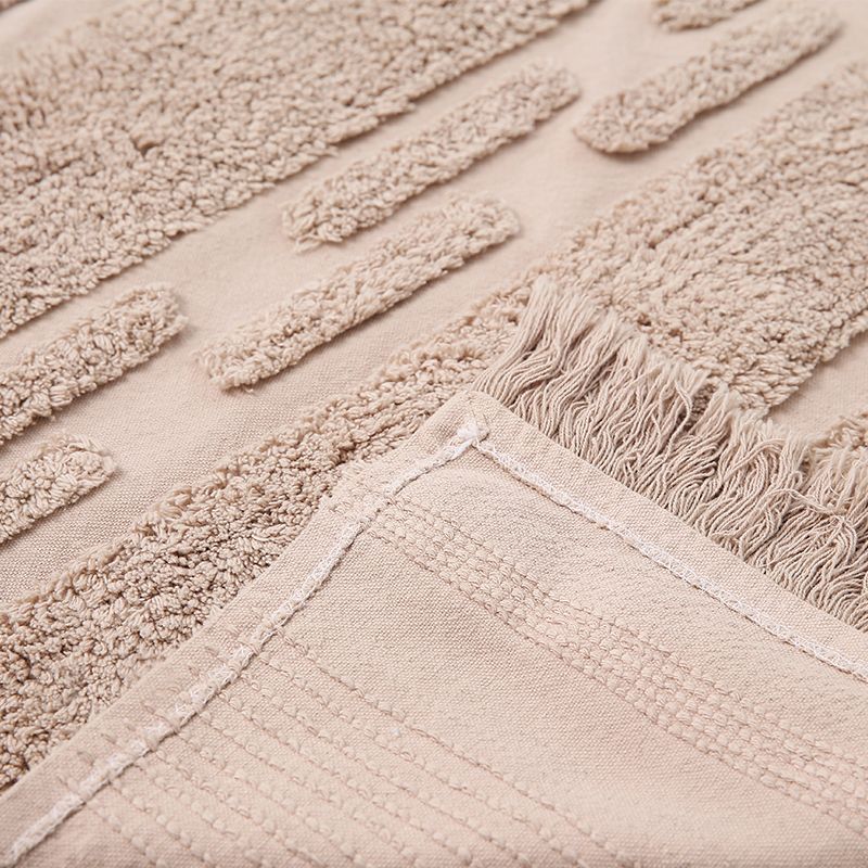 Multicolored Stripe Rug Cotton Western Area Rug Washable Stain-Resistant Easy Care Carpet for Bedroom