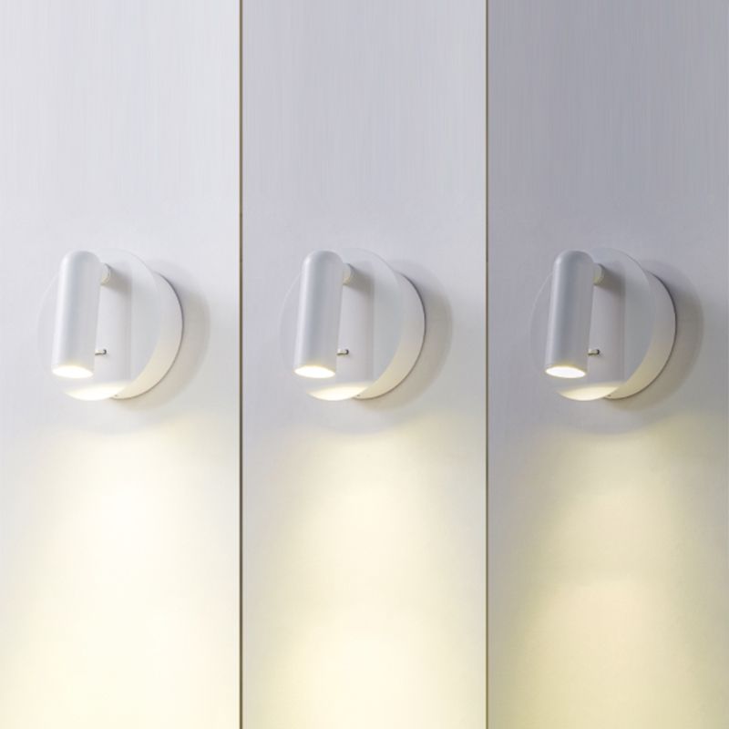 3.9 Inch H Mini Bedside LED Reading Light Modern Minimalist Spotlight Bedroom Wall Lamp