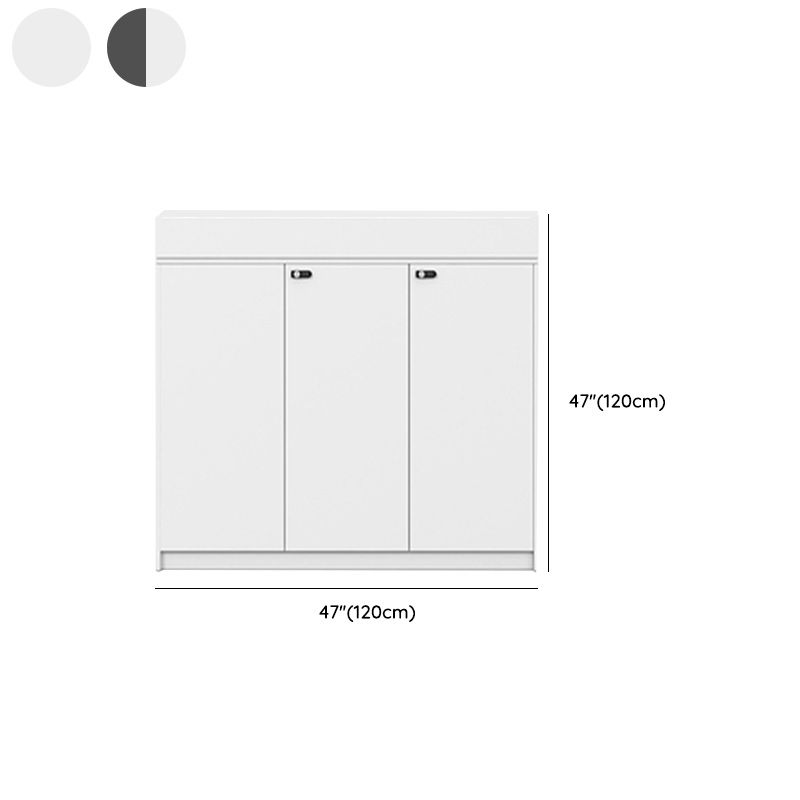 Modern Lateral Storage Filing Cabinet Wooden File Cabinet with Lock