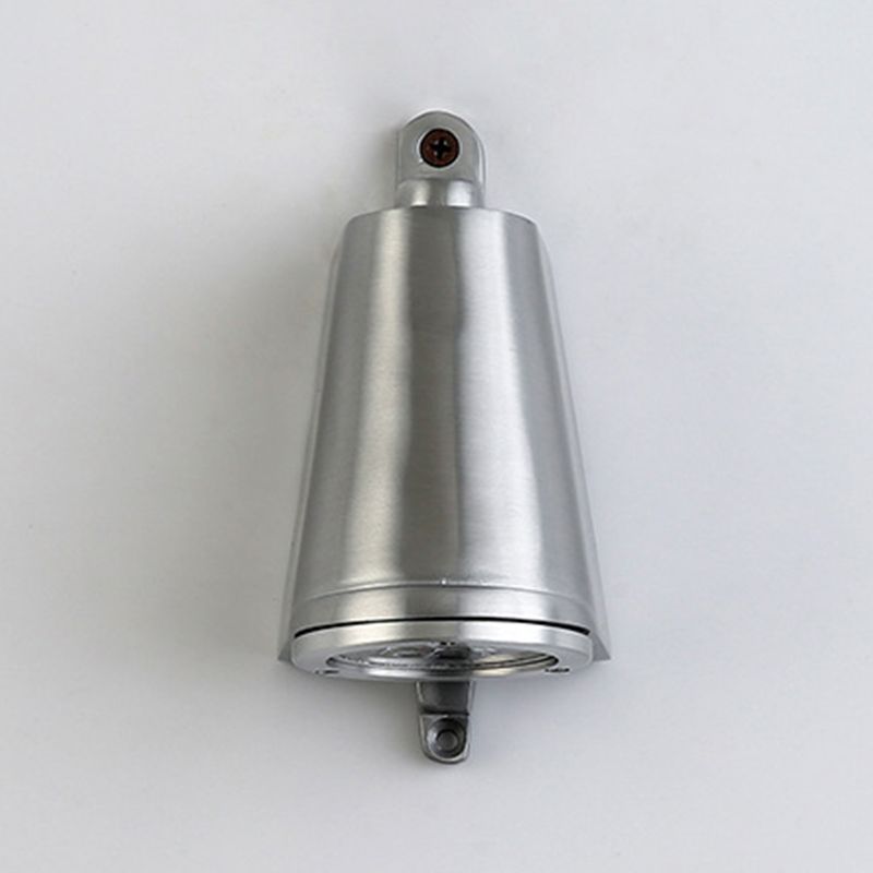 Geometric Wall Light Fixtures Modern Metal 1 Light in Silver