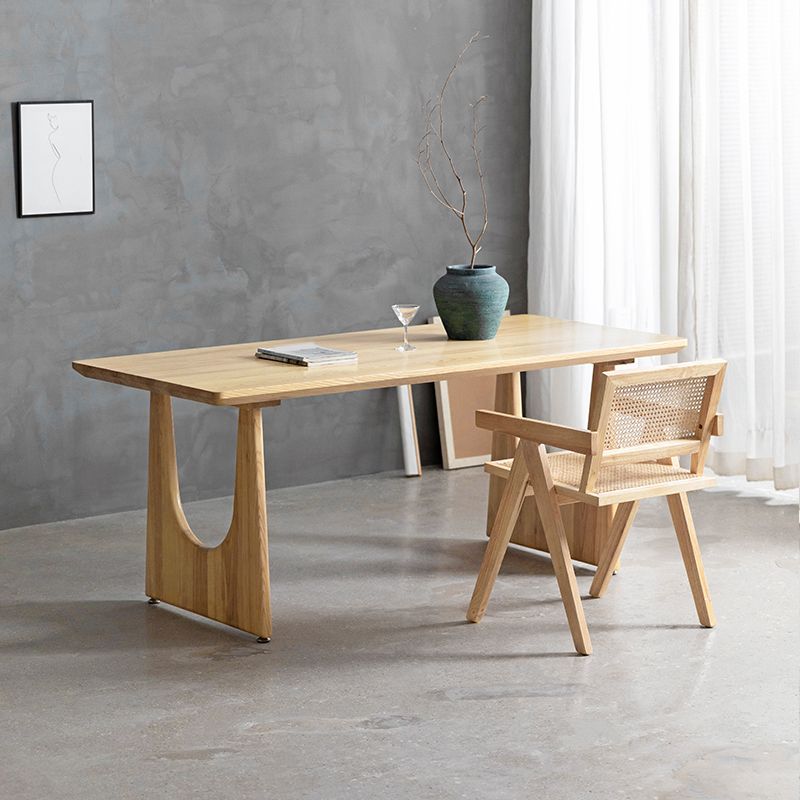 Industrial 1/2/4/5/6 Pieces Rectangle Dining Solid Wood Dining Room Table with Chairs