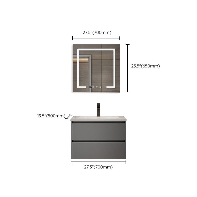 Modern Bathroom Sink Vanity Mirror Cabinet Vanity Cabinet with Storage Shelving