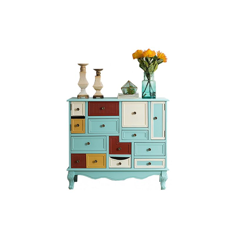 Traditional Storage Chest Solid Wood Dresser with 7/9 Drawers