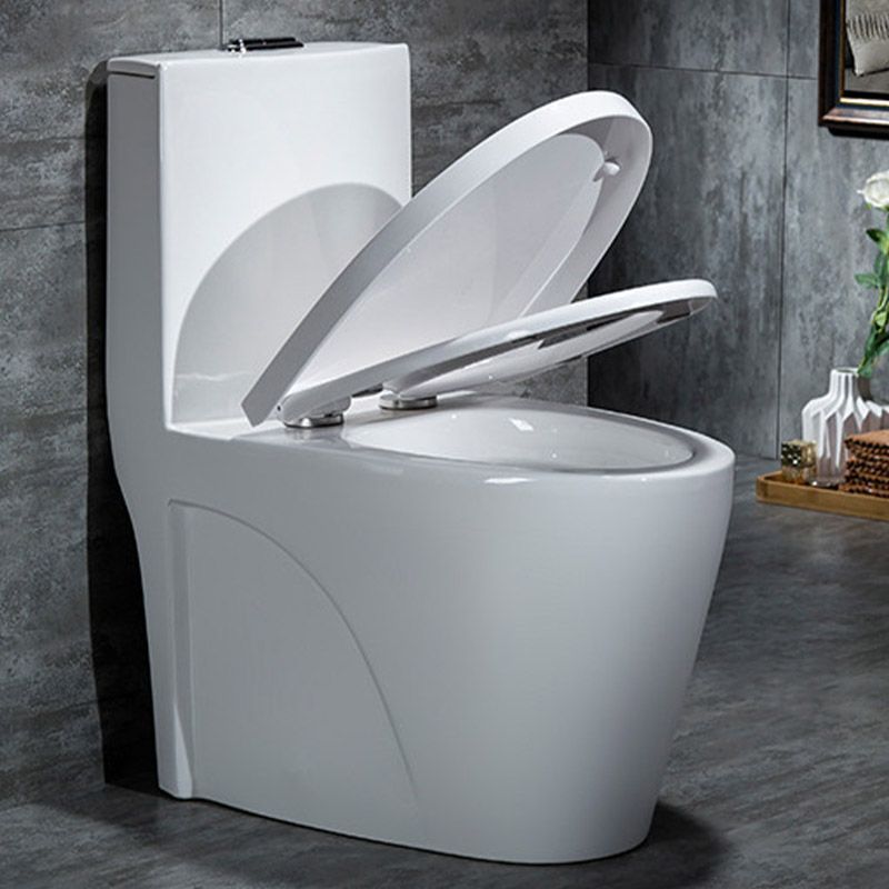 Traditional One Piece Toilet Bowl Floor Mounted White Urine Toilet for Bathroom