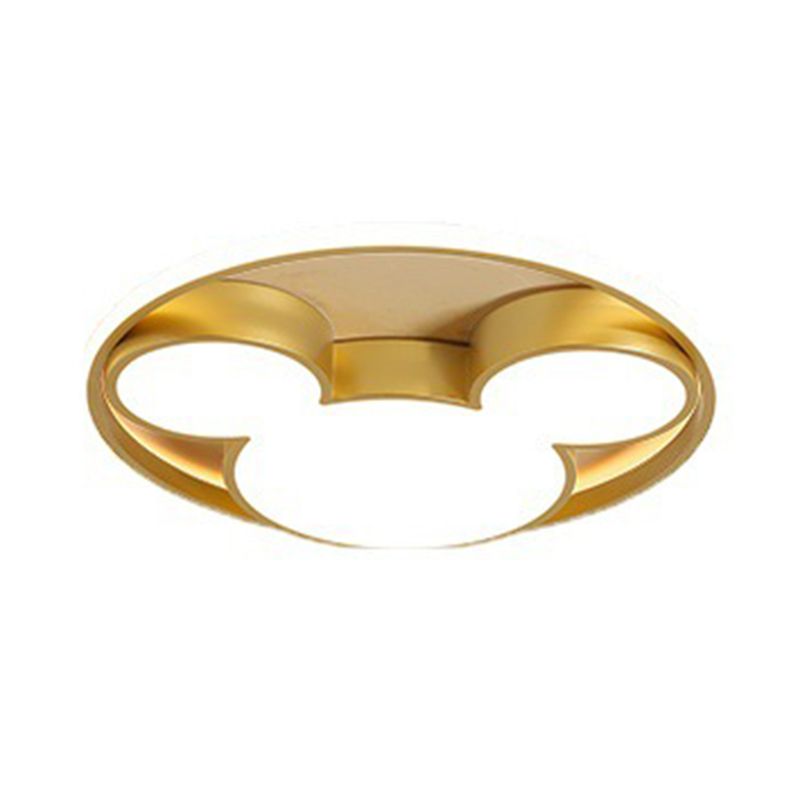 Luces de techo empotradas con forma de ratón, 1 luz, lámpara empotrada de acrílico con dibujos animados