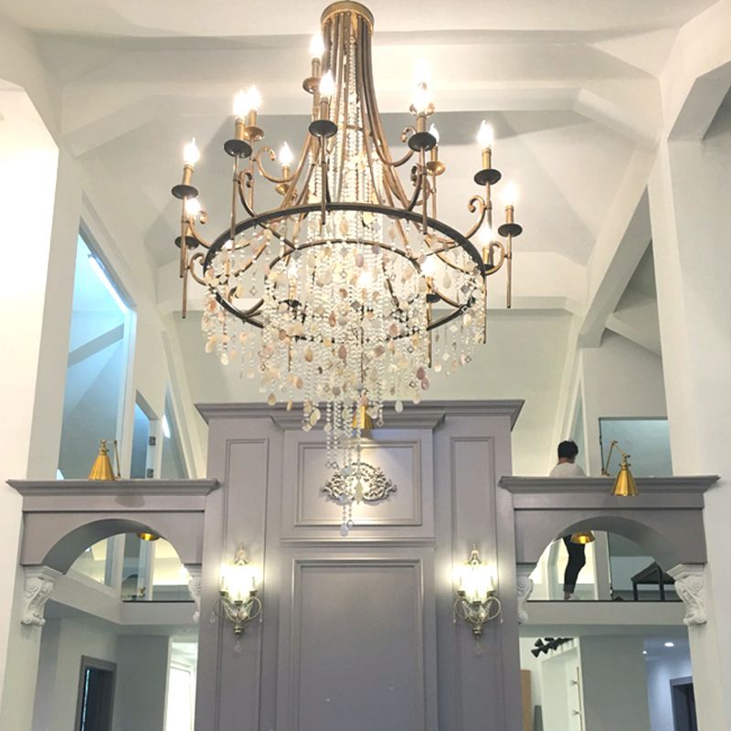 Lampadella a forma di candela americana Metal Multi Light Appeding Light per camera da letto