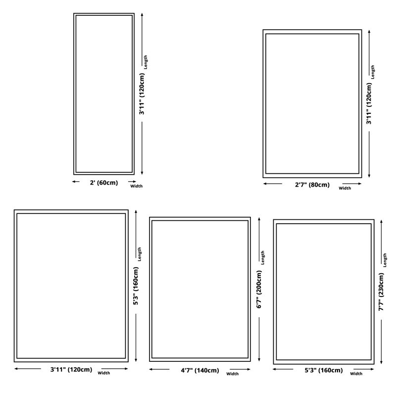 Chic White Area Teppich Polyester Leitungsmuster Fläche Teppich waschbarer Pflege Teppich für Wohnzimmer