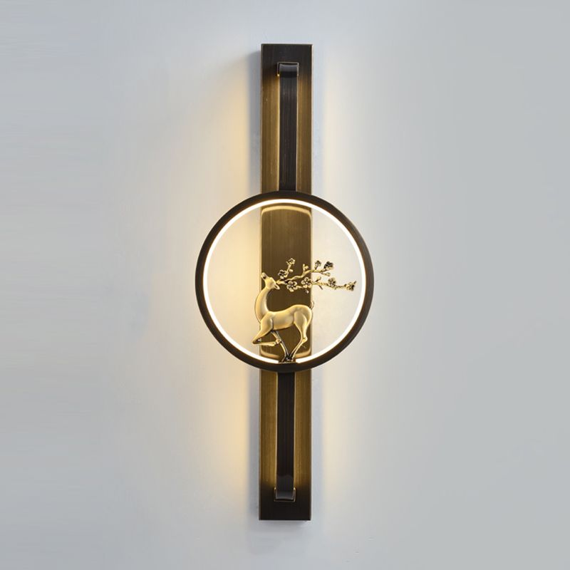 Shade Round Metal Wall Donce Modern Style 1- Lighting Lighting Lighting Accesors