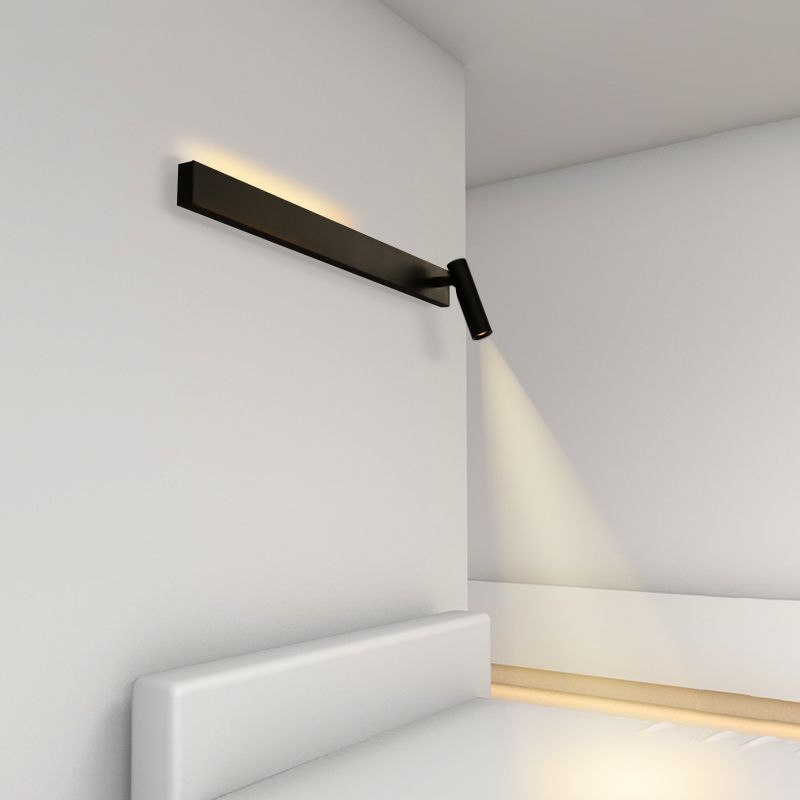 Metal Square Shape Wall Mount Lighting Modern 2-Lights Wall Mounted Light Fixture