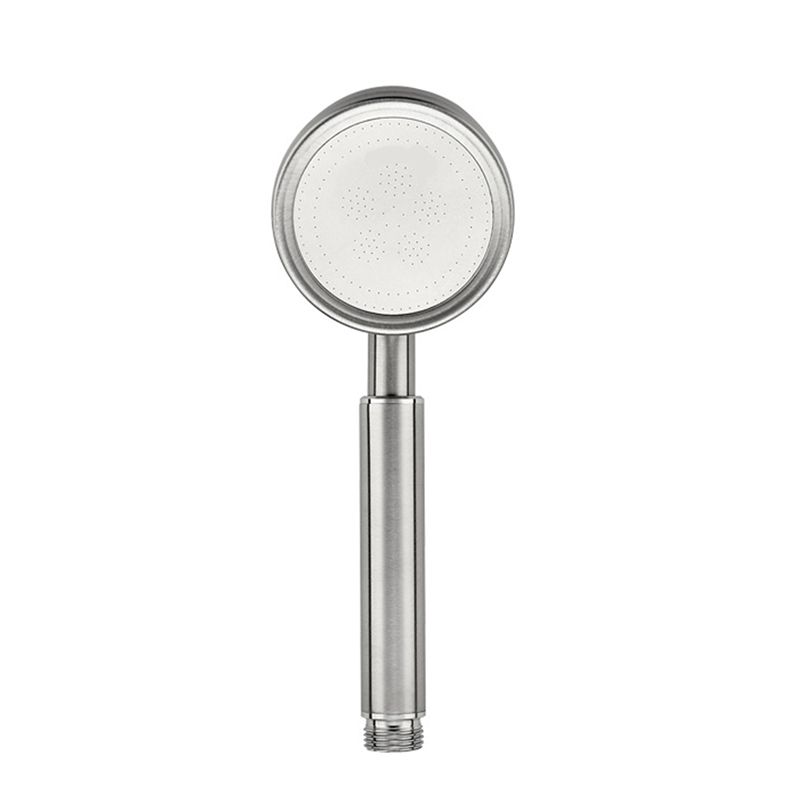 Round Hand Shower Water Efficient Stainless Steel Showerhead