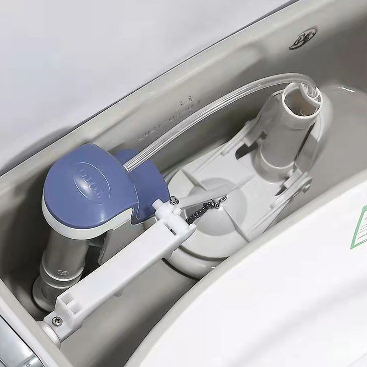 Traditional Ceramic Toilet Bowl One Piece Flush Toilet with Toilet Seat