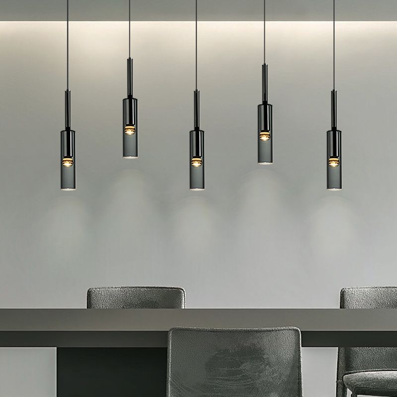 Cylindrical Pendant Lighting Fixtures Contemporary Kitchen Pendant Lights