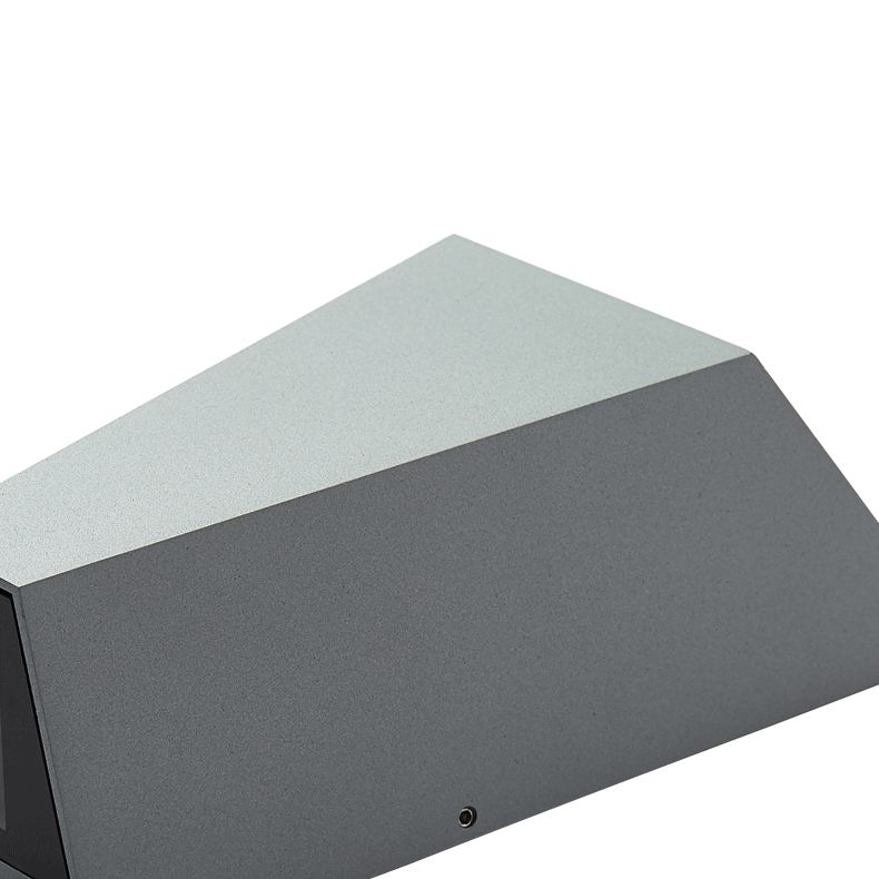 Contemporáneo de pared geométrica de metal LED dos luz de lavado de pared ligera para sala de estar