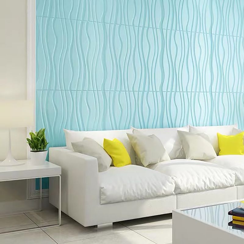 Backsplash Panels 3D Embossed Peel and Stick Wall Paneling for Living Room