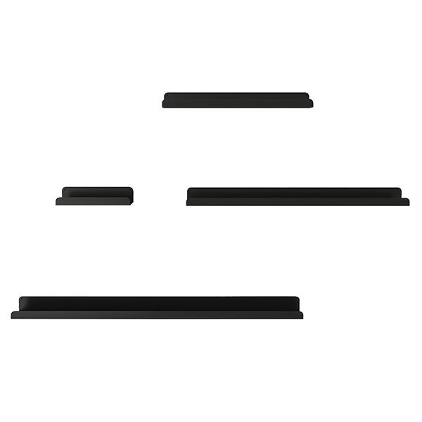 Industrial Shelf Bookcase Closed Back Bookcase for Home Office