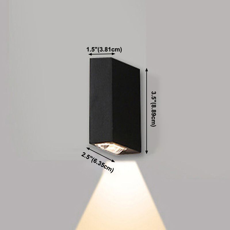 Moderner Stil Geometrischer LED-Wandlampen Metall Multi-Licht-Wandbeleuchtungsideen