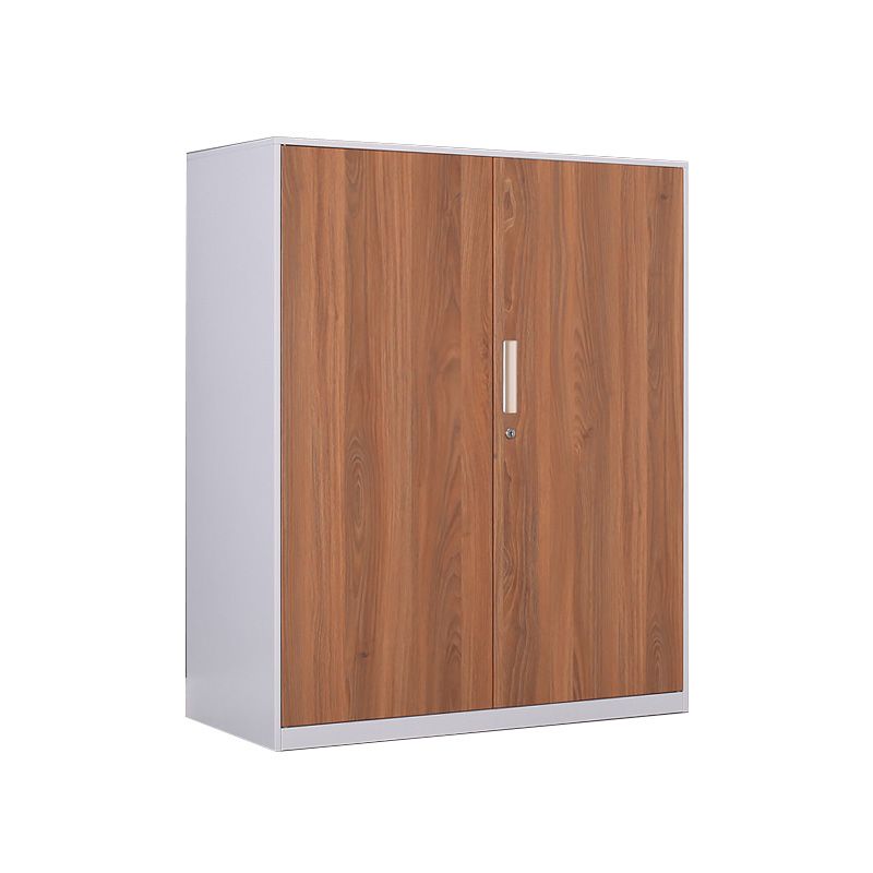 Industrial File Cabinet Adjustable Storage Shelves Wood Fireproof Cabinet