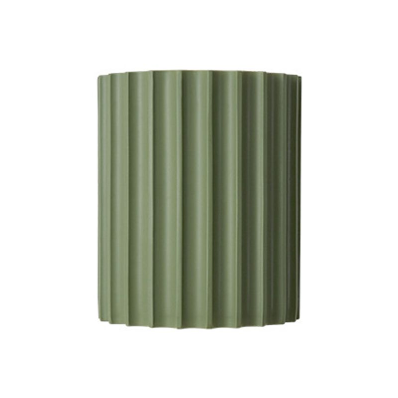 Half Cylinder Shape Resin Wall Sconces Modern 2-Lights Wall Mount Light Fixture