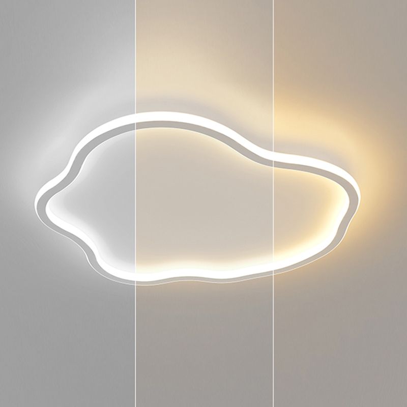 Cloud Aluminum Massimale Monte Light Fixture Modern LED Massimale Montato Light