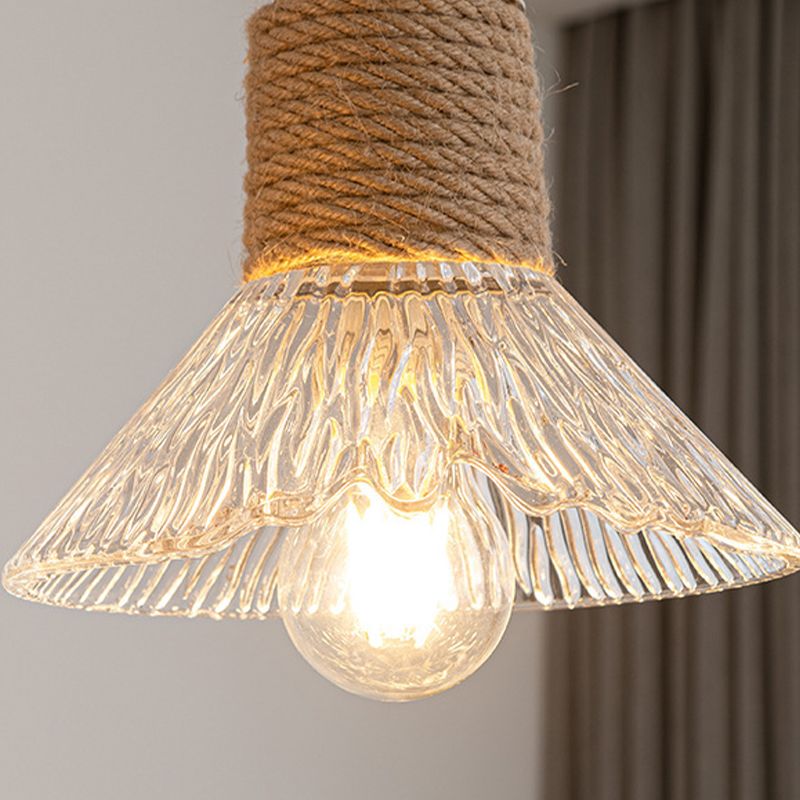 Modern Glass Shade Wall Mounted Sconce 1-Light Wall Lights for Bedroom